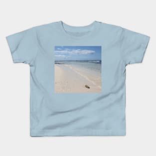 Isla Saona Seashell on Caribbean Beach Kids T-Shirt